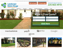 Tablet Screenshot of landscapebr.com